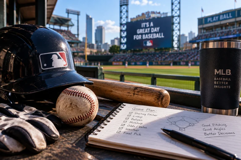 Baseball editorial scene illustrating Brewers vs. Phillies Betting Preview game analysis.